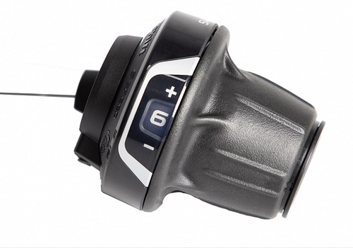 Шифтер вращающийся TY SL-RV400-6R RevoShifter SHIMANO правый 6 скоростей, с тросом 2050мм