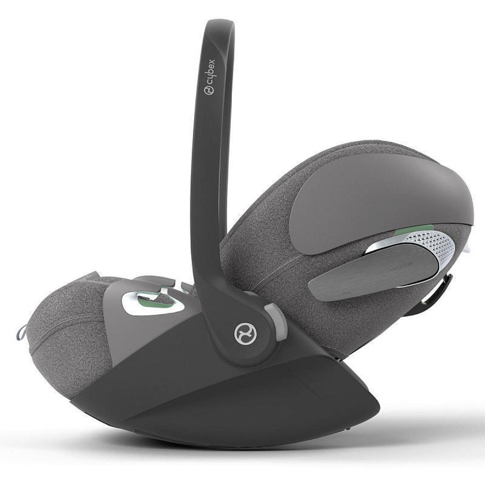 Коляска 3 в 1 Cybex Priam IV Matt Black complete и автокресло Cloud T i-Size Mirage Grey Plus Off White