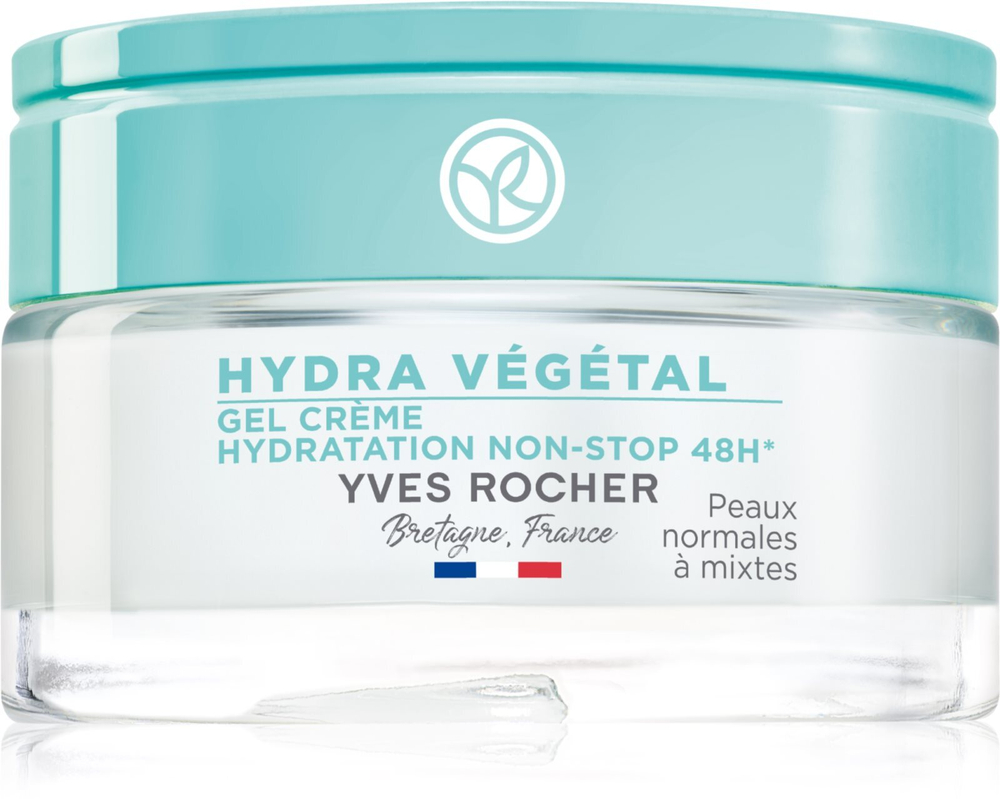 Yves Rocher Hydra Vegetal - освежающий крем-гель 48 часов /   50  ml  / GTIN 3660005607351