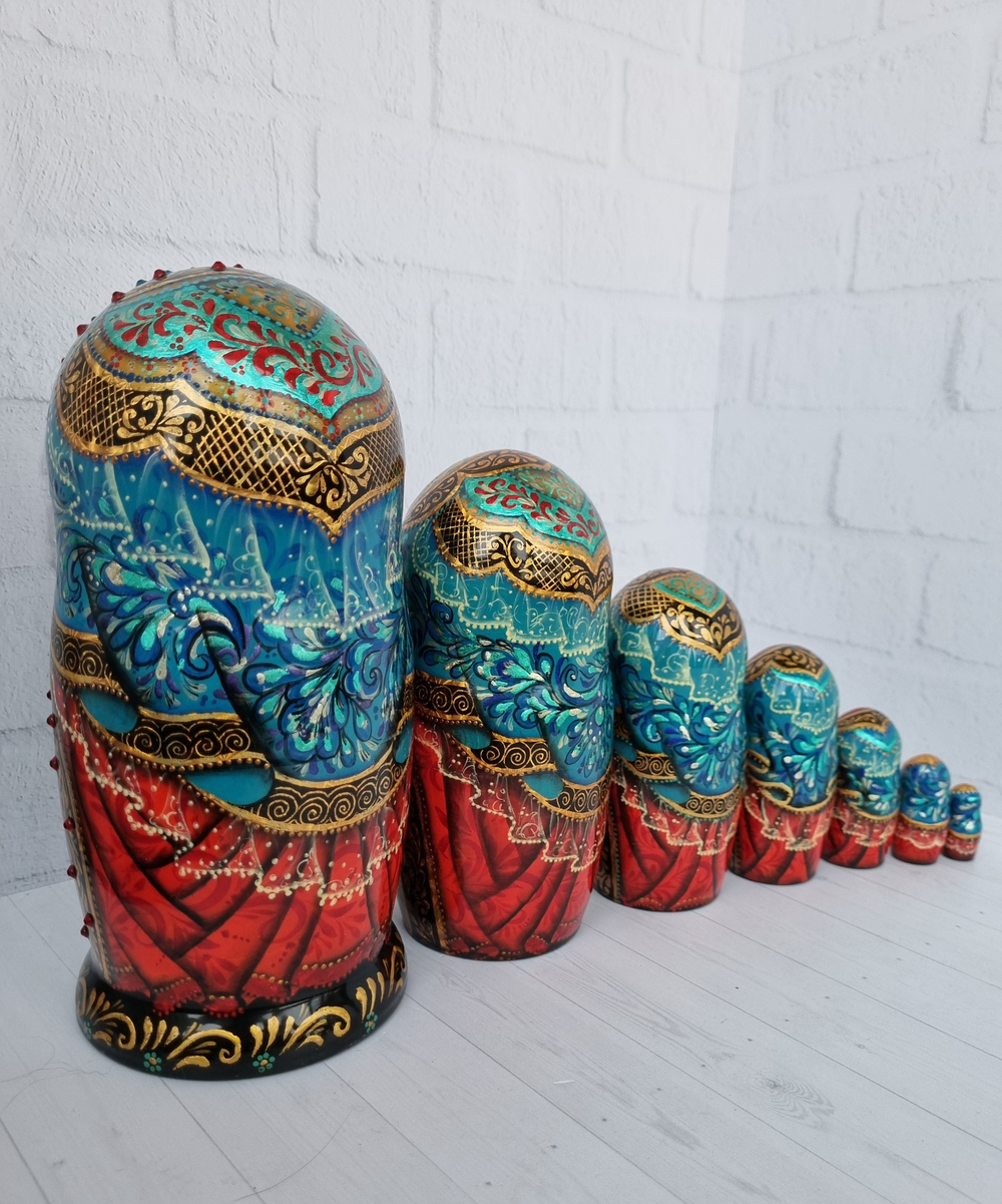 Матрешка "Санкт-Петербург" 7 мест