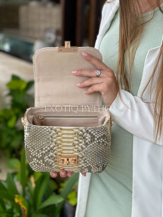 Сумка из кожи питона BG-444