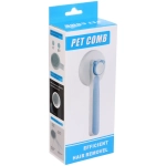 Расческа - пуходерка с кнопкой самоочистки «ПРЕМИУМ - МОЙ БРО», цвет пудровый, 7.5*19см (коробка)