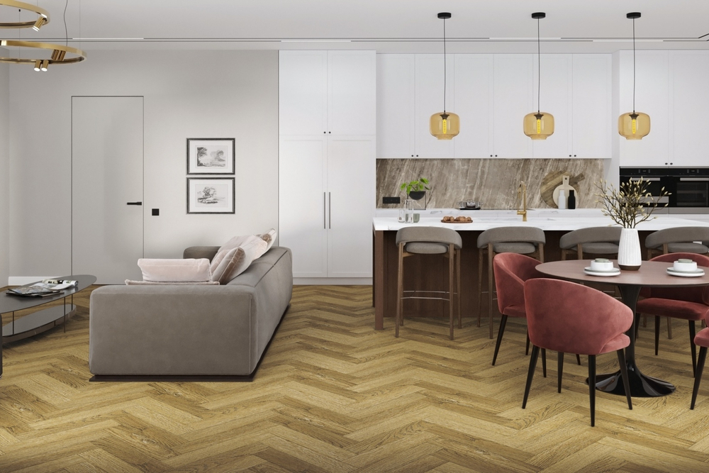 Кварц-винил SPC Damy Floor London SPC 0,75мм 4,2 мм ШЕФФИЛД 1.059 м2