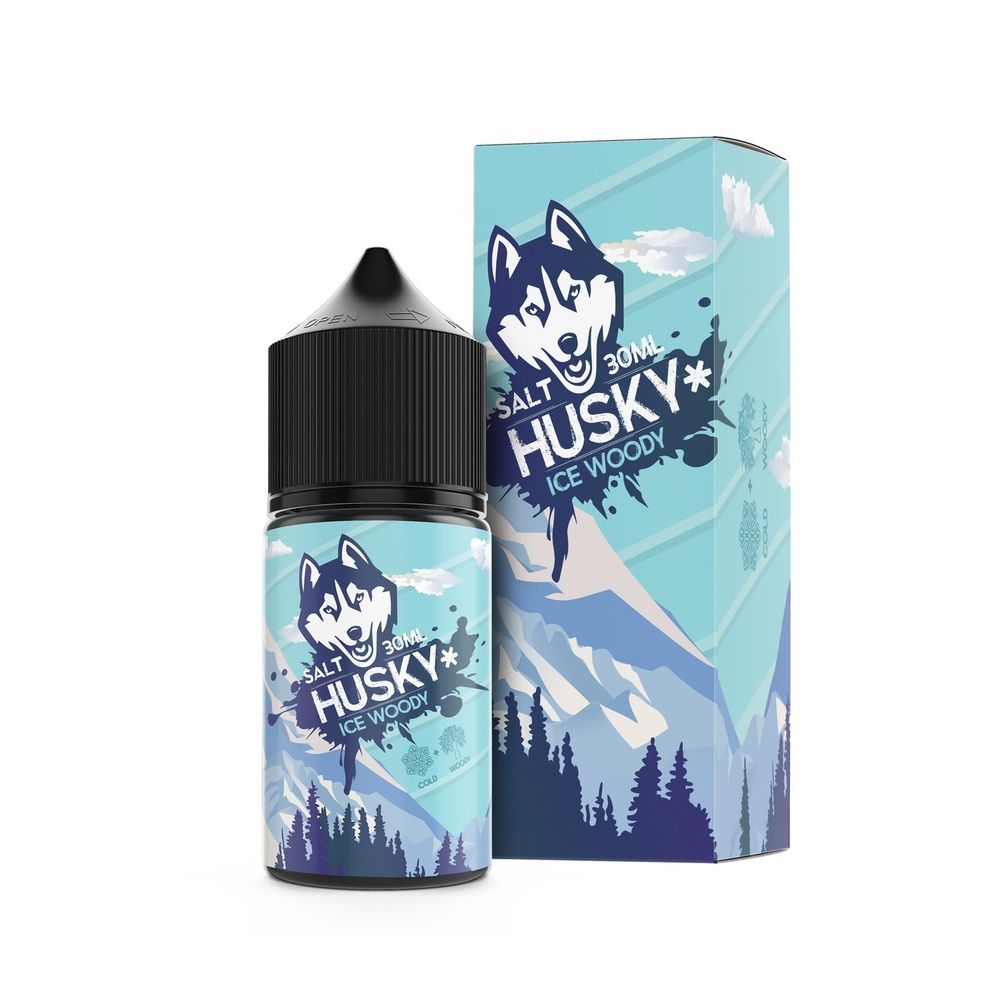 Жидкость Husky Malaysian Salt - Ice Woody (Хвоя-Холод) 30 мл, 2 мг/мл* Strong