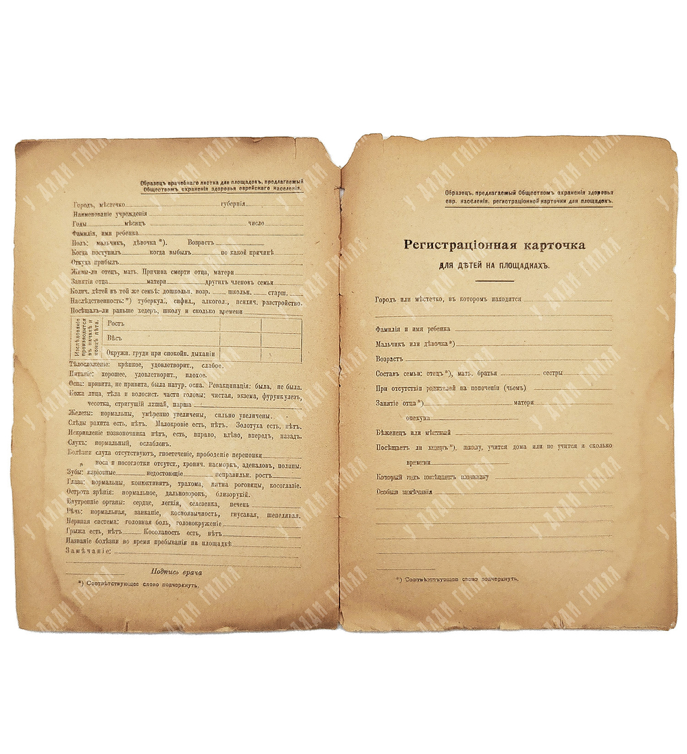 Штейнгауз М. Десткие площадки. - П.: Типография Лурье и Ко, 1916.