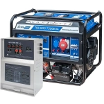 ТСС SGG 7500E3A бензогенератор с блоком АВР ТСС С 9000/400 л/з 021303/190027