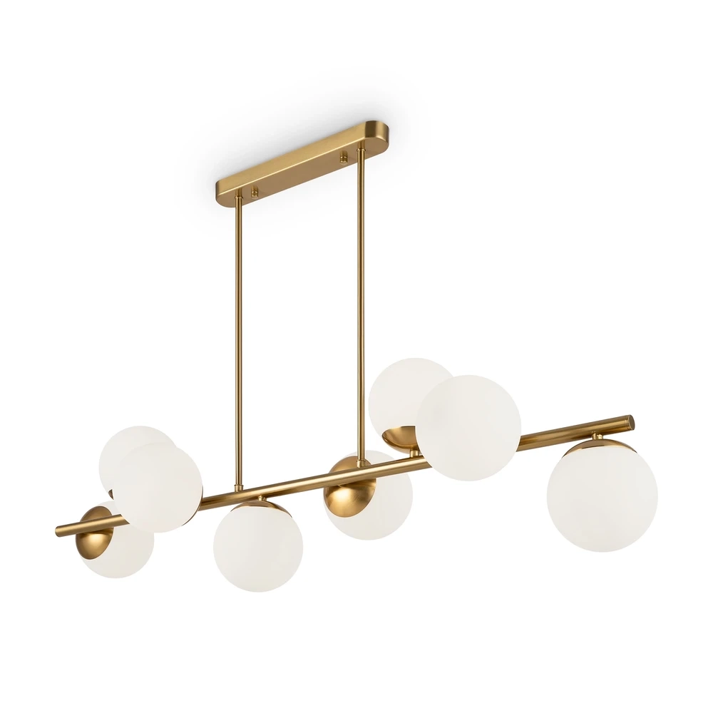 Люстра на штанге Freya ZING FR5199PL-08BS