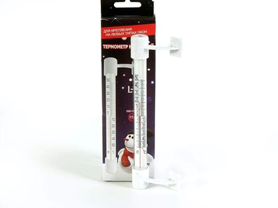 Термометр оконный "Евро" на липучке