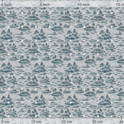 Ладожские сосны на сером by Gora-pattern 1200 DPI