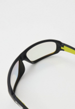 Спортивные очки LiP FLO / Matt Black - Mustard / PC Photochromic / ecLiPse Series ML Red Brown Lens