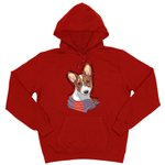 Толстовка "Басенджи любит тебя больше себя"