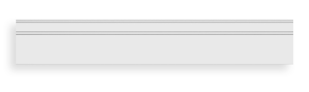 Плинтус напольный Decomaster D105 107х12х2000мм