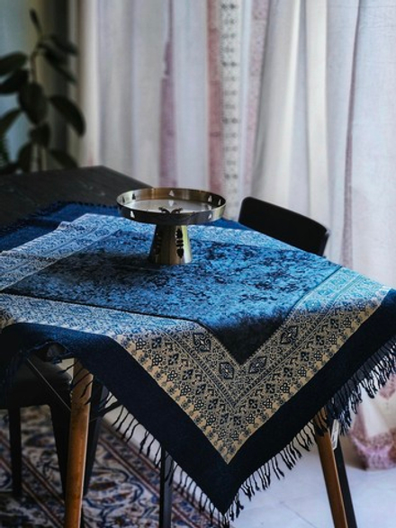 Иранская скатерть каламкари Ghalamkar Esfahan 100 х 100 см 20720316 Иран