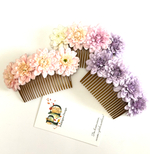 Гребень Pankigno Design "Мини Хризантема"