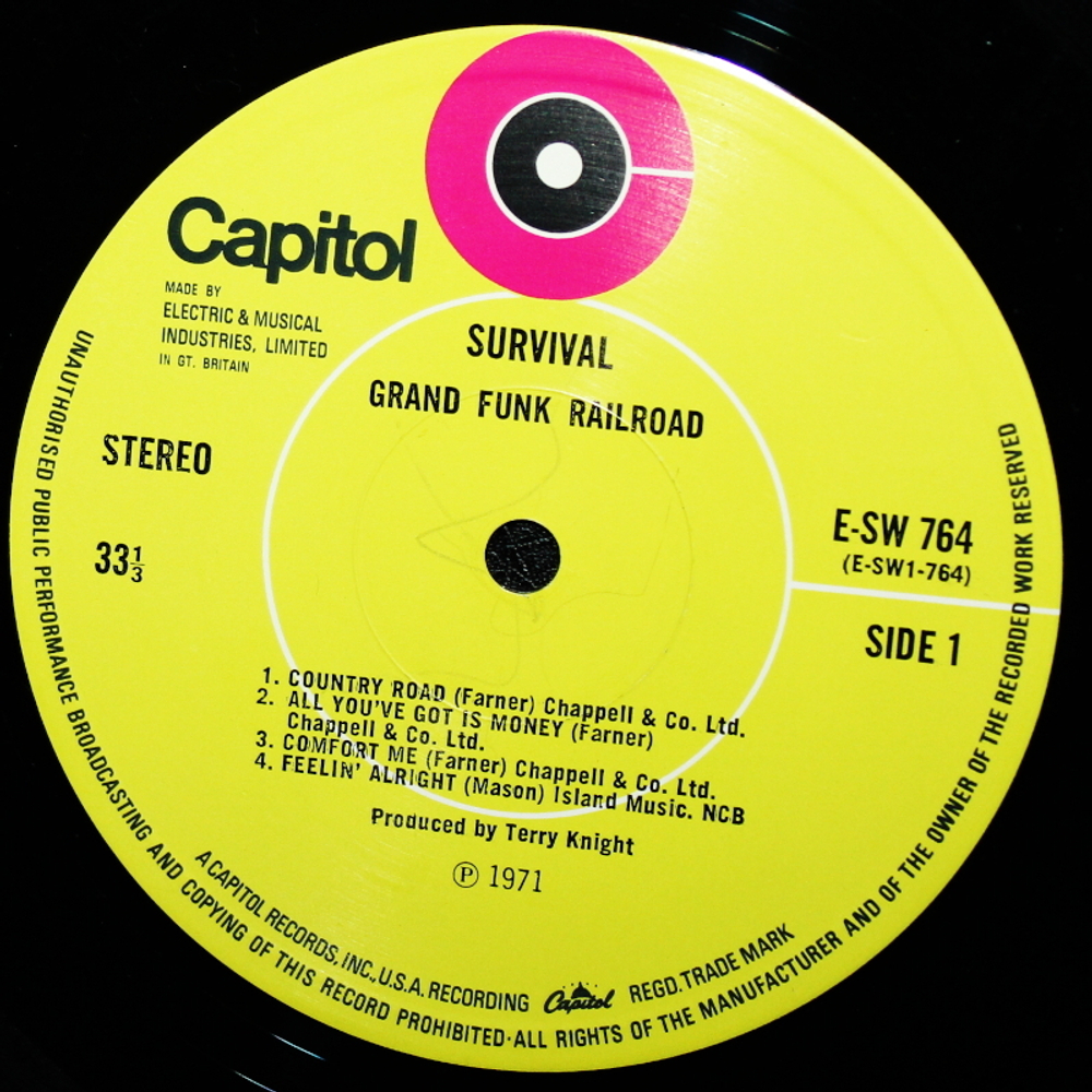 Grand Funk Railroad / Survival (LP)
