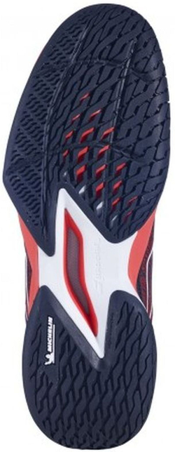 Теннисные кроссовки Babolat Jet Mach 3 All Court Men - black/poppy red
