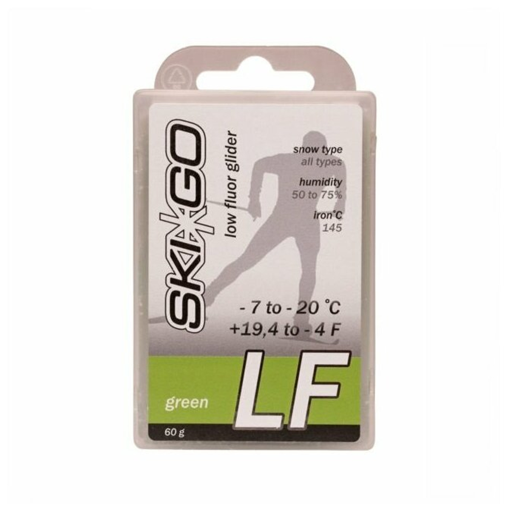 SkiGo LF Green -7 до -20°C (для всех типов снега)