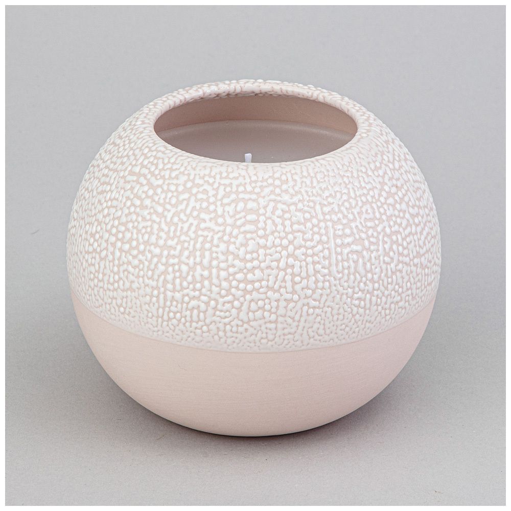 СВЕЧА ИНТЕРЬЕРНАЯ КОЛЛЕКЦИЯ "ЖЕМЧУЖИНА" 500МЛ 11*11*8.8СМ