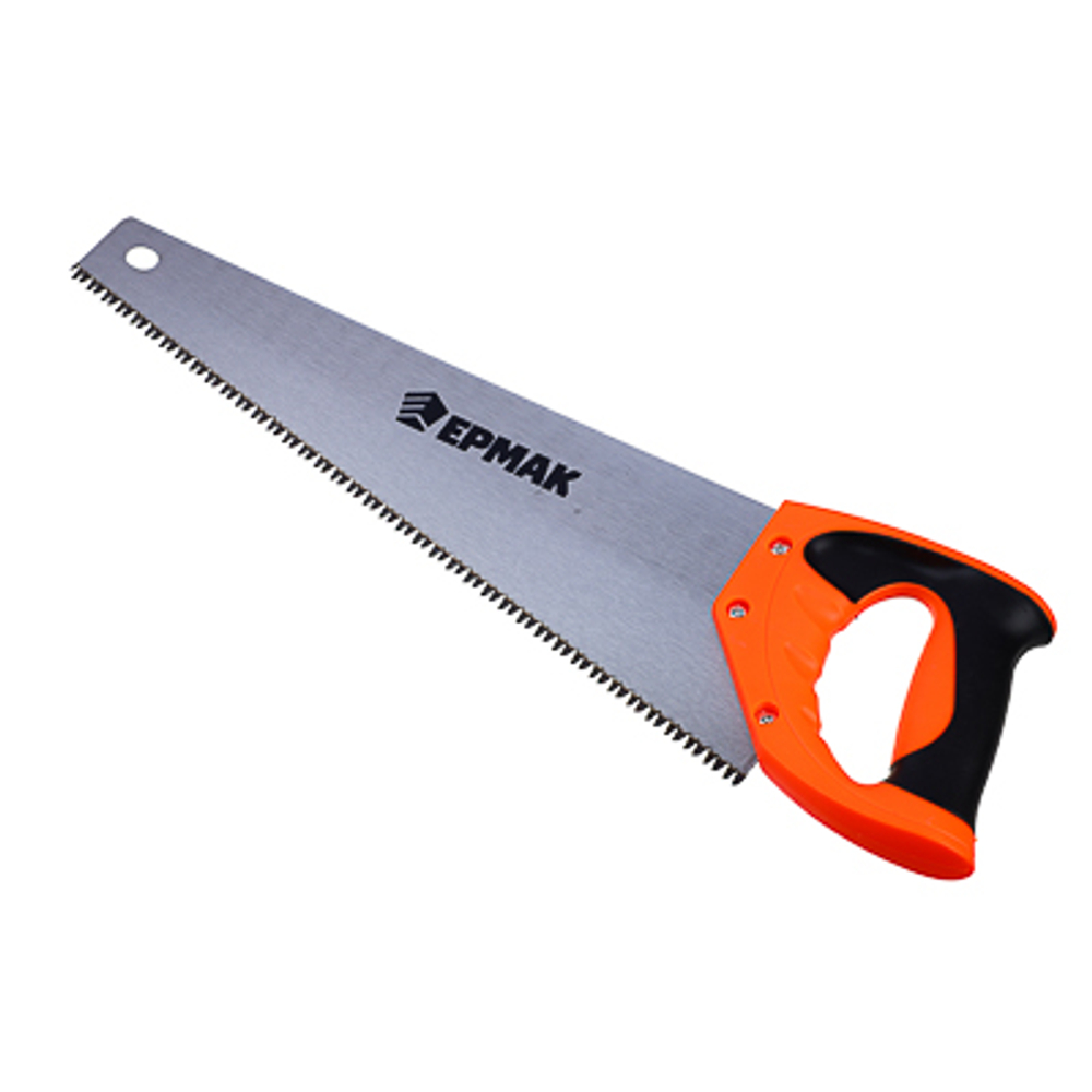 Ножовка по дереву 400мм ЕРМАК средний зуб 3D