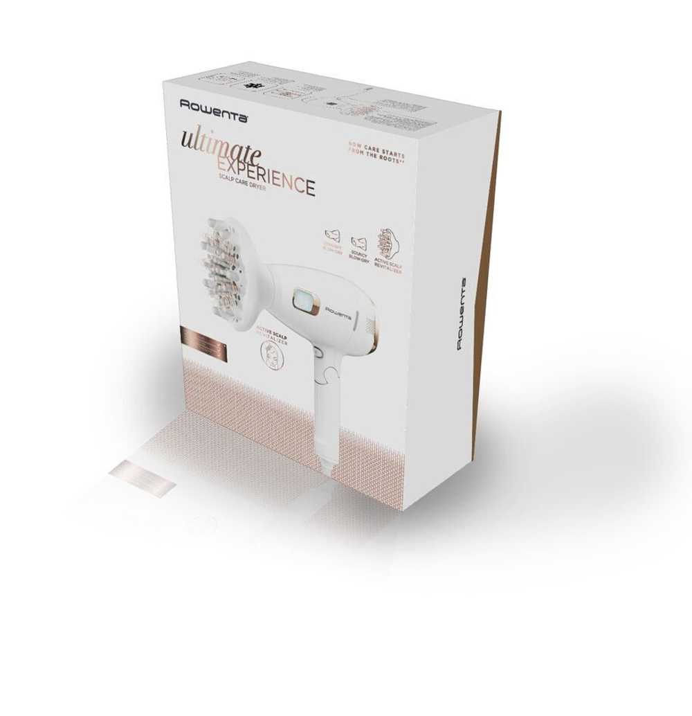 Фен для волос с функцией массажа Scalp Care Rowenta Ultimate Experience CV9240F0