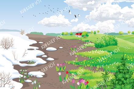 Баннер "Весна" арт. Б5-1