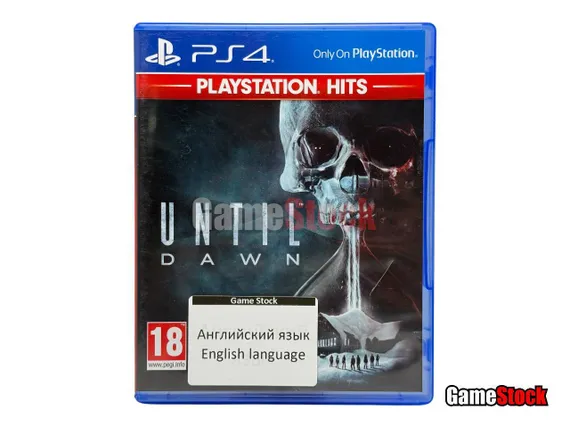 PS4 Until Dawn / Дожить до рассвета Б/У CUSA-00194 (Английская версия)