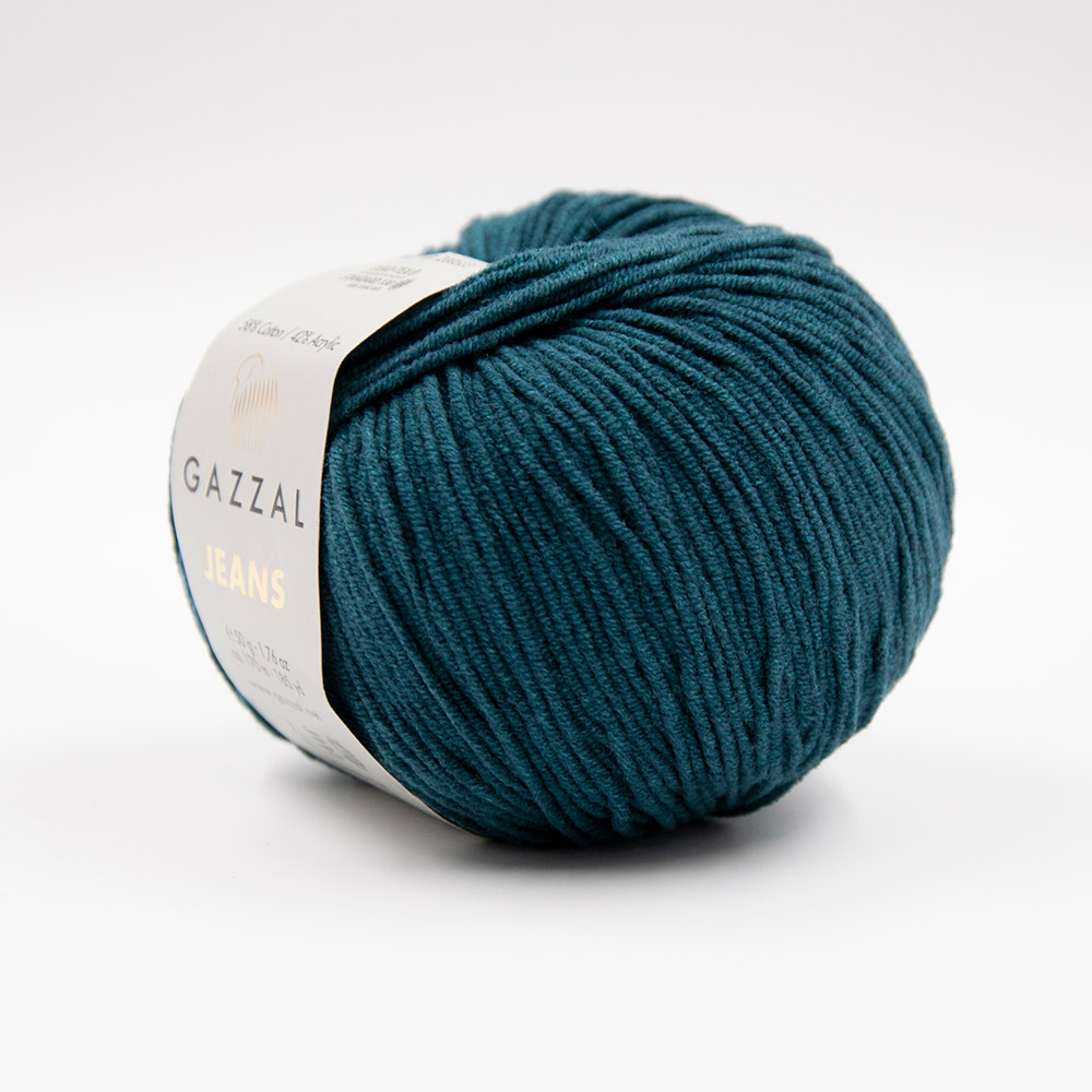 Пряжа GAZZAL Jeans 50 гр. 170 м цвет 1131