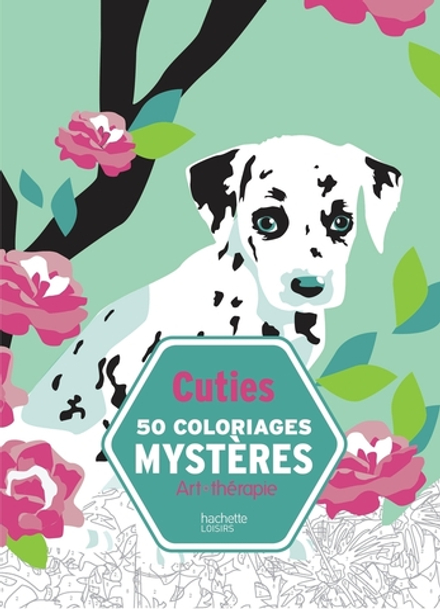 Hachette/ раскраска по номерам/ Cuties 50 coloriages mystères
