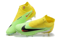 Бутсы Nike Phantom GX Elite FG (Желтый+зеленый)