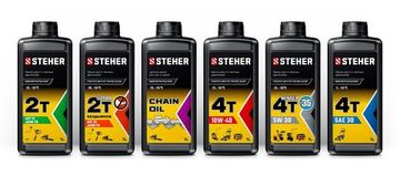 STEHER 2Т-Ultra, 1 л, полусинтетическое масло для 2-тактных двигателей (76004-1)