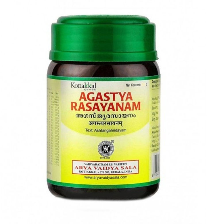 БАД Джем Kottakkal Agastya Rasayanam Агастья Расаянам для очищения легких 500 г