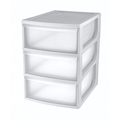 Органайзер, формат а5, 3 ящика, 195х254х264 мм (светло-серый)