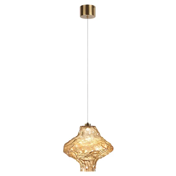 5108/3LA L-VISION  ODL26 антич.бронза/янтарный металл/стекло Подвес LED x 3W 4000K ORDI