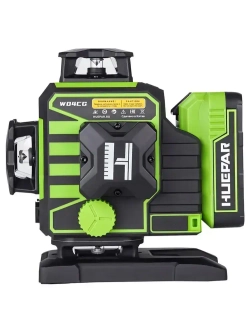 Лазерный уровень HUEPAR W04CG, 0.15 мм / LCD-экран (арт. 623252)