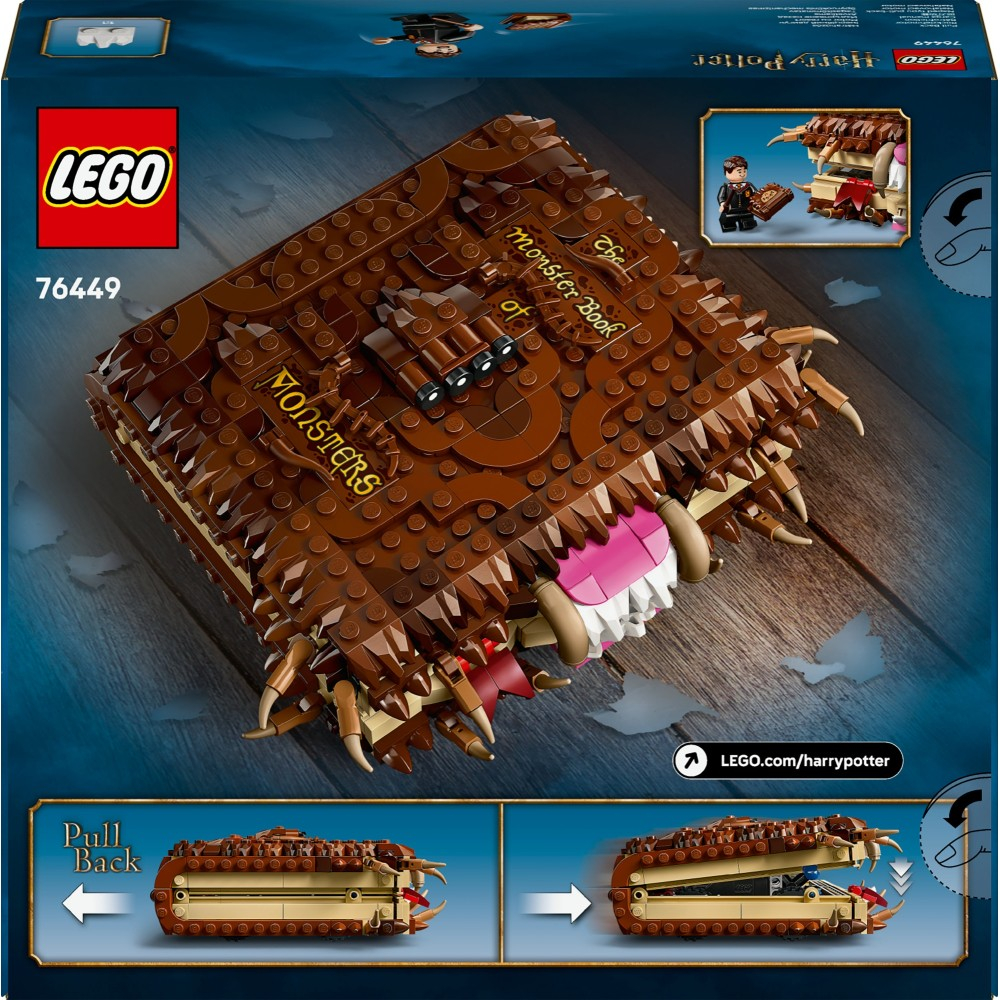 LEGO Harry Potter - Ужасная книга монстров с зубами 76449