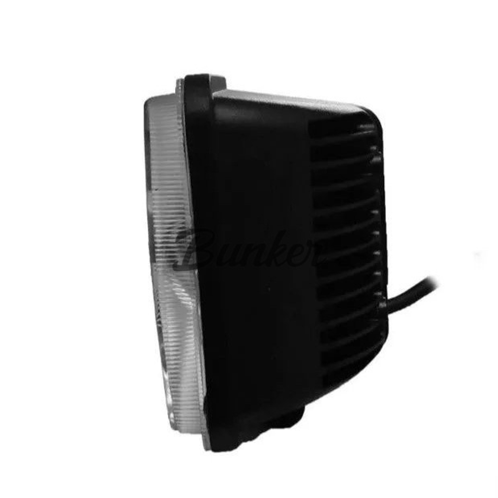 Светодиодная фара прямоугольная 9 линз 12/24V (G0374)