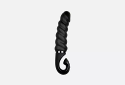 Анатомический витой вибратор Gjack 2 Mystic Noir, 22 см
