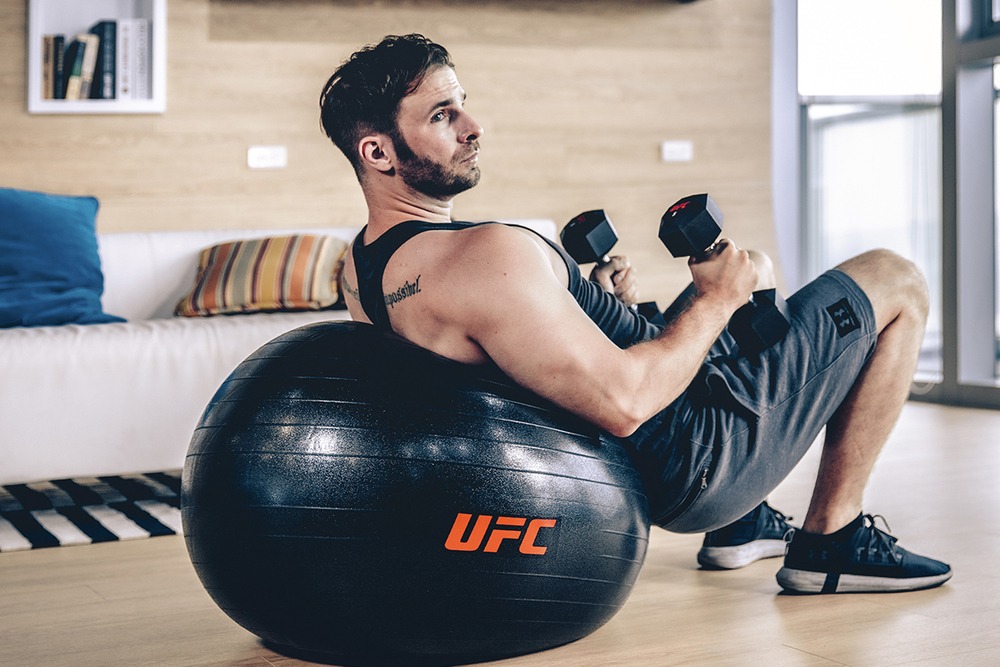 Гантель UFC Octagon Dumbbell 20кг