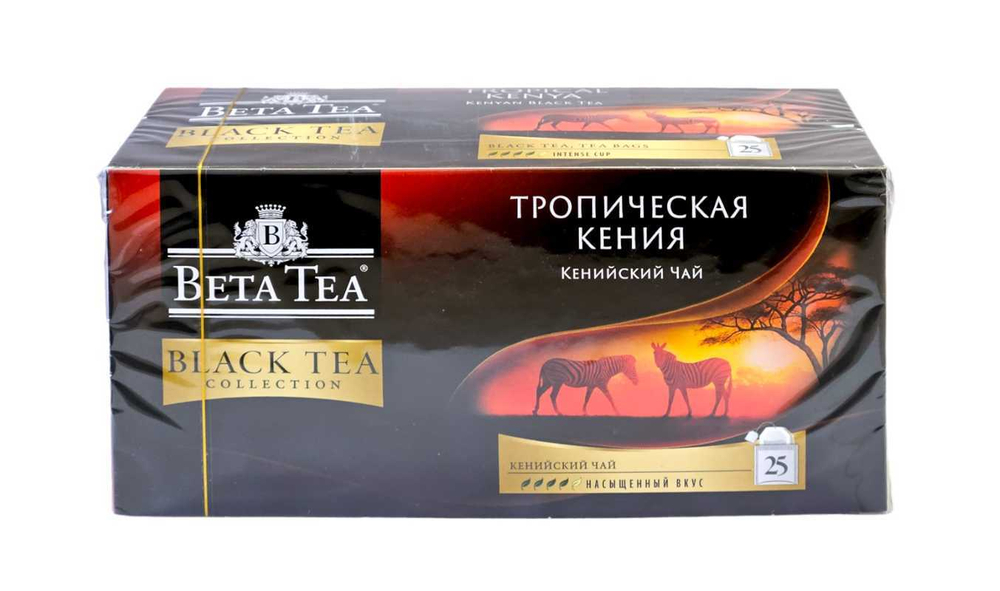 Чай черный Beta Tea Тропическая Кения 25 пакетиков