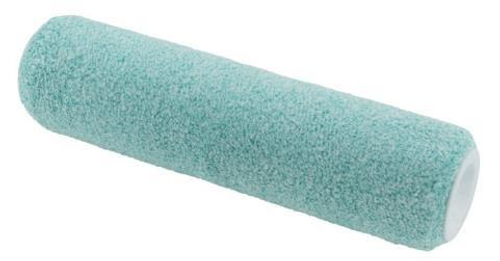 Ролик Микрофибра Бело-зел нитки  180мм, d50мм, d8мм,  ворс 12мм,  Премиум  DEСOR/ 520-2180