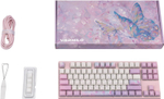 Клавиатура VARMILO VEM87 Dreams On Board EC V2 Jasmine UA фиолетовый