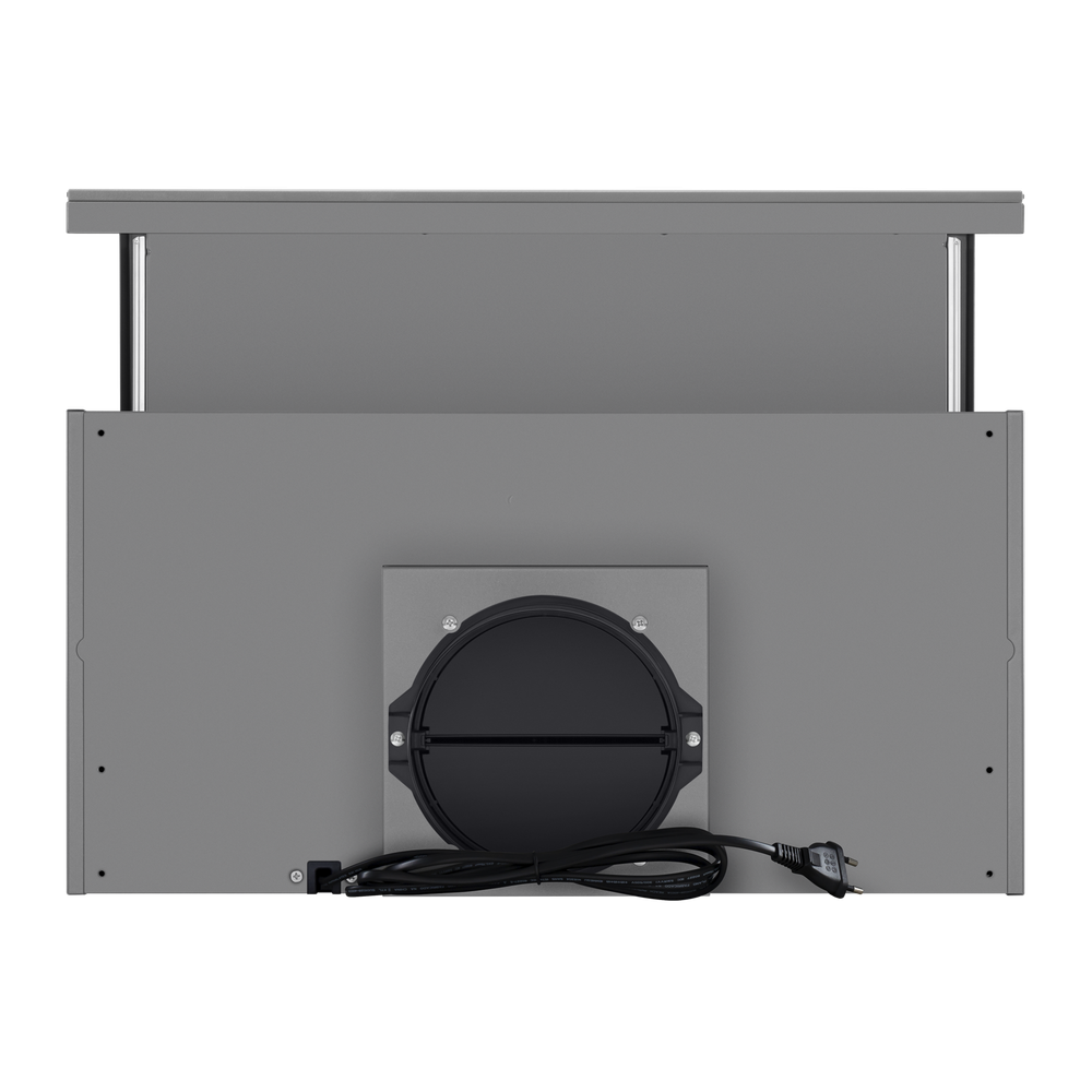 Кухонная вытяжка MAUNFELD VSQ 60 нержавеющая сталь/белое стекло фото 10