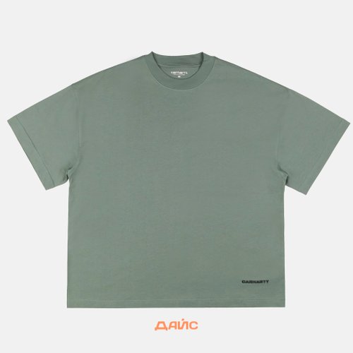 Футболка мужская Carhartt WIP Link Script артикул:I031373_park - купить в магазине Дайс