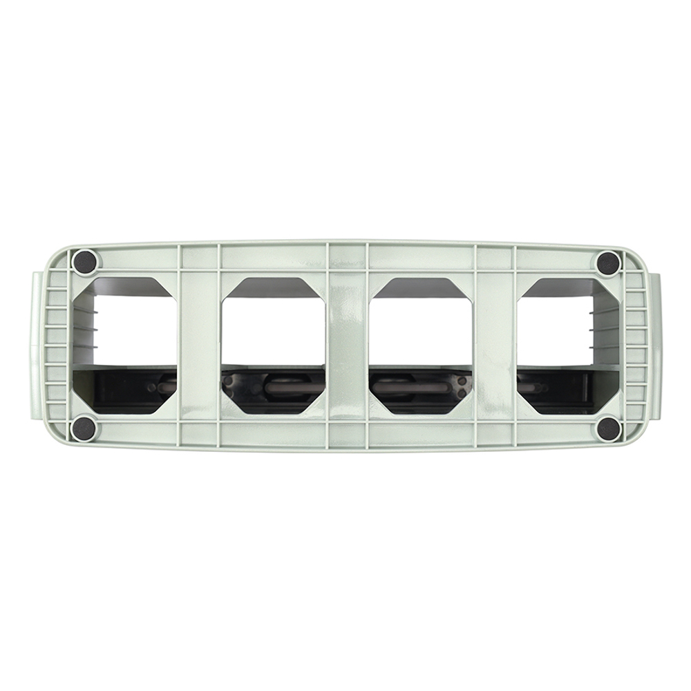 Набор из 4-х разделочных досок и 4-х ножей с держателем cut&store