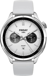 Смарт-часы Xiaomi Watch S4,  47мм,  1.43",  серый/серебристый