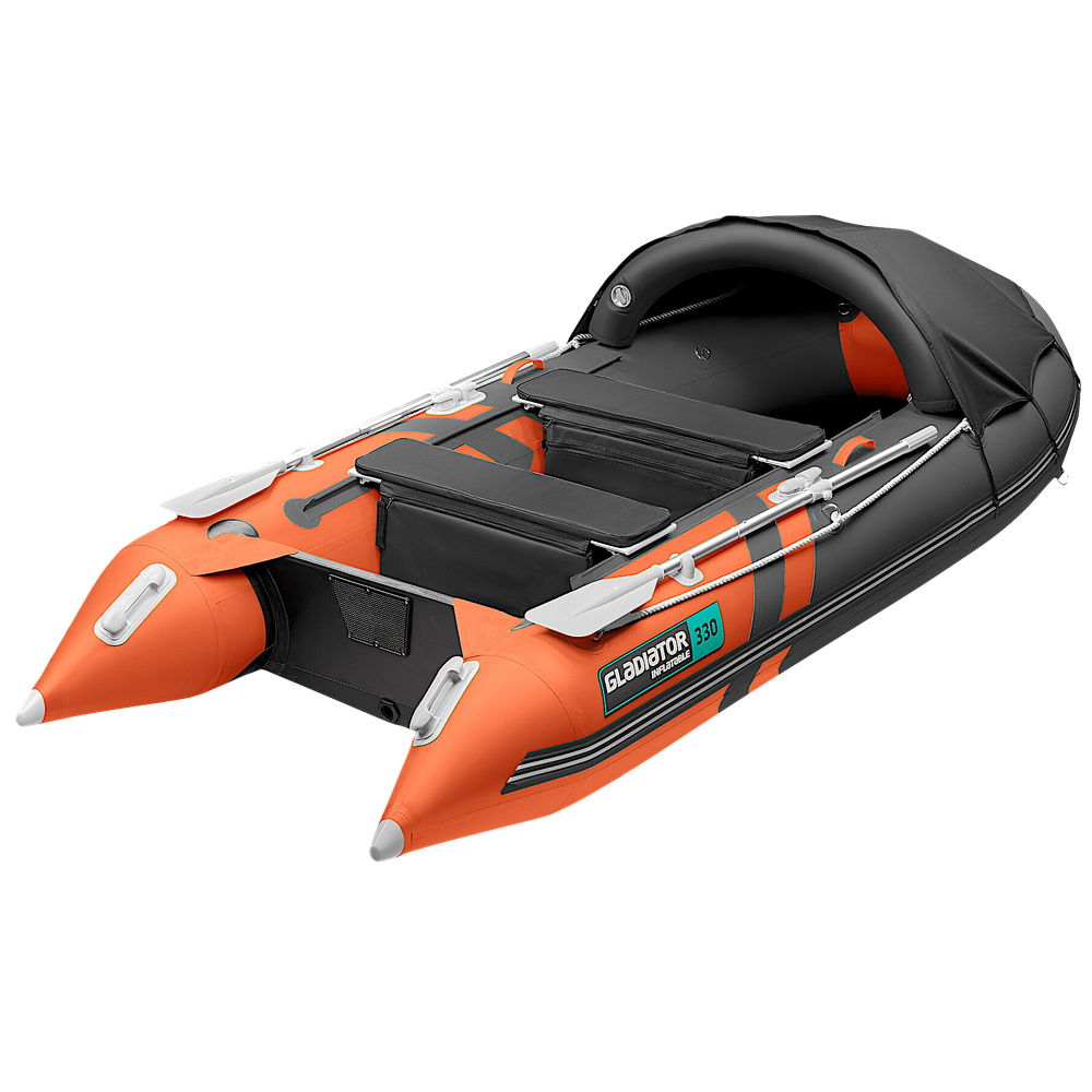 Лодка ПВХ Gladiator Active C330AL с алюминиевым полом -