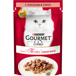 GOURMET MON PETIT с лососем 50г