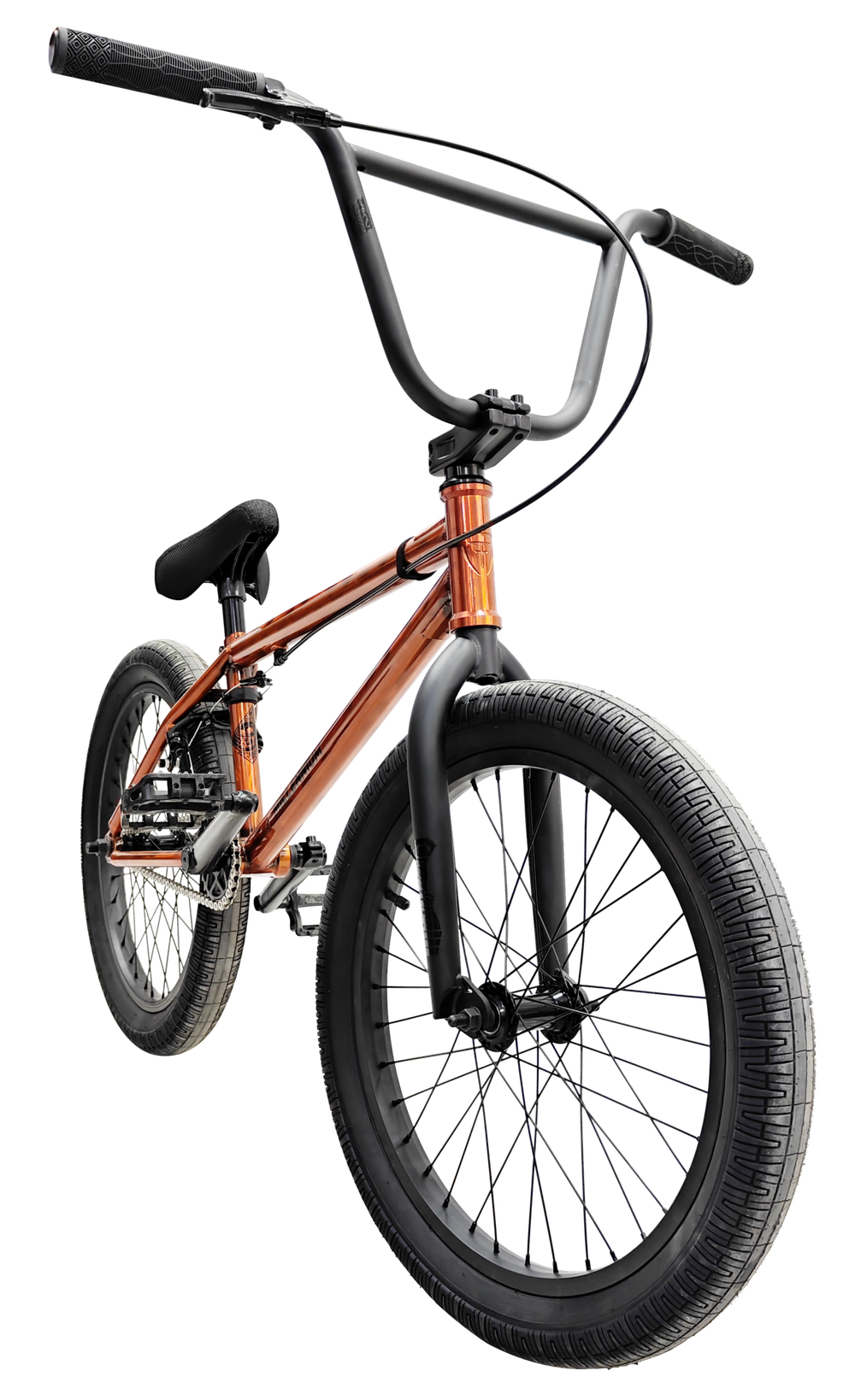 Велосипед BMX Tech Team Millennium 20"х20,4" оранжевый 2024