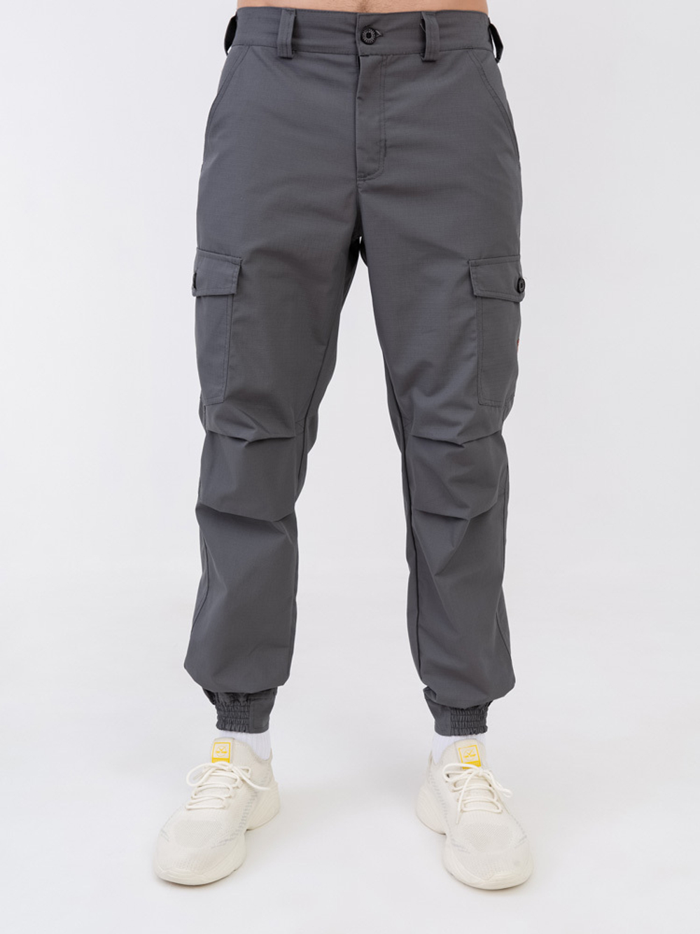 Брюки Карго Варгградъ Премиум мужские на манжете серые Рипстоп