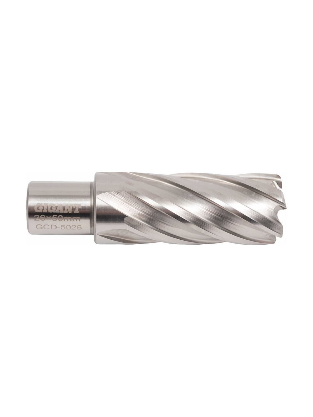 Сверло корончатое HSS, L=50 мм, d=26 мм Gigant GCD-5026